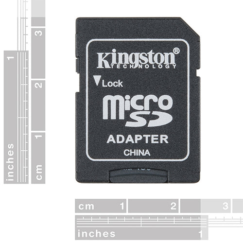 Tarjeta de Memoria Kingston SD/MicroSD de 32 GB con Adaptador