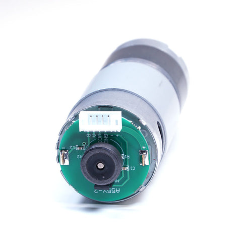 36mm 12V 170RPM Brushed DC Gear Motor w/ Encoder (1:27)