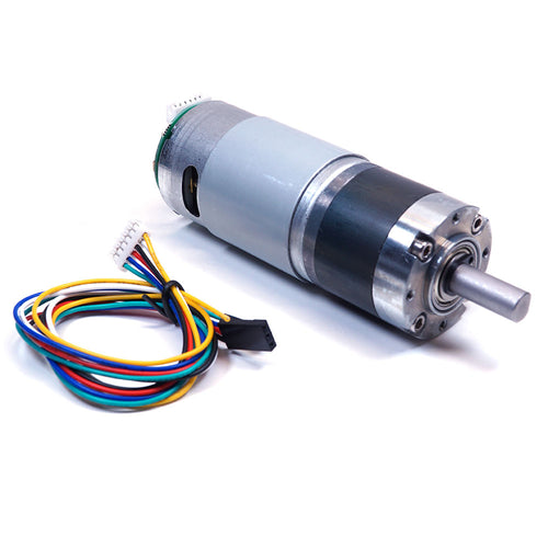 36mm 12V 170RPM Brushed DC Gear Motor w/ Encoder (1:27)