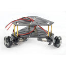 Chassis de Robot Triangular Omni-Direccional 3WD 48mm