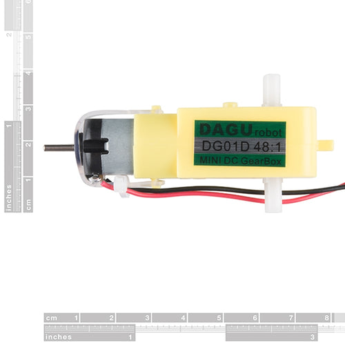 Paire de Moteurs Réducteurs DC 4.5V 140RPM