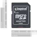 Kingston 64GB SD/MicroSD Memory Card w/ Adapter