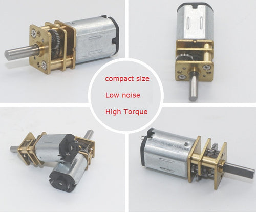 6V 380:1 micro metal gearmotor LP, 36rpm