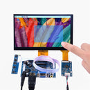 Kit de Bricolaje de Pantalla Táctil LCD HDMI 7" 1024x600 para Raspberry Pi