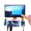 Kit de Bricolaje de Pantalla Táctil LCD HDMI 7" 1024x600 para Raspberry Pi