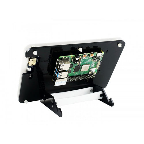Kit d'Affichage LCD Tactile Capacitif 7 pouces pour Raspberry Pi 4 avec Prise US