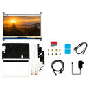 Kit d'Affichage LCD Tactile Capacitif 7 pouces pour Raspberry Pi 4 avec Prise US