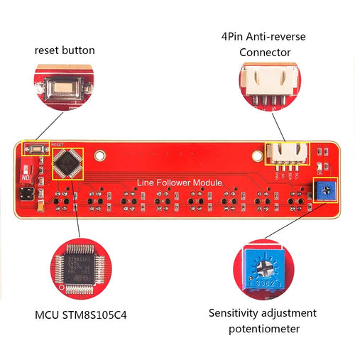 Module de Détection InfraRouge 8 Canaux