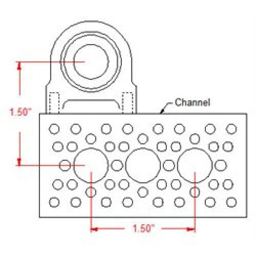Chumacera de 1/2" Actobotics 