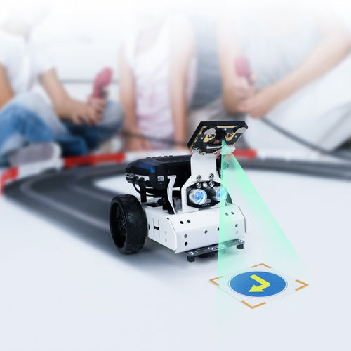 AiNova Vision Robot Car Graphic Scratch and Python Program with WonderCam