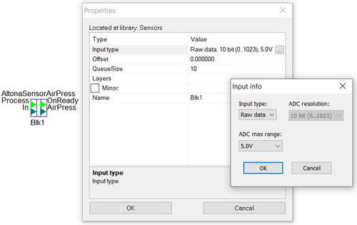 AltonaLab Air pressure sensor