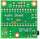 Carte adaptateur audio pour Teensy 4.x
