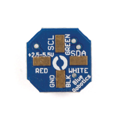 Capteur de Profondeur/Pression (PCB) Haute Résolution 300m BlueRobotics Bar30
