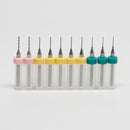 Carbide 3D 0.5mm, 0.7mm, 0.9mm PCB Drills (10pk)
