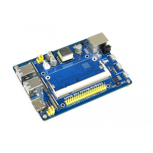 Placa de E/S del Módulo de Cómputo c/ Función PoE para Raspberry Pi CM3/CM3L/CM3+/CM3+L