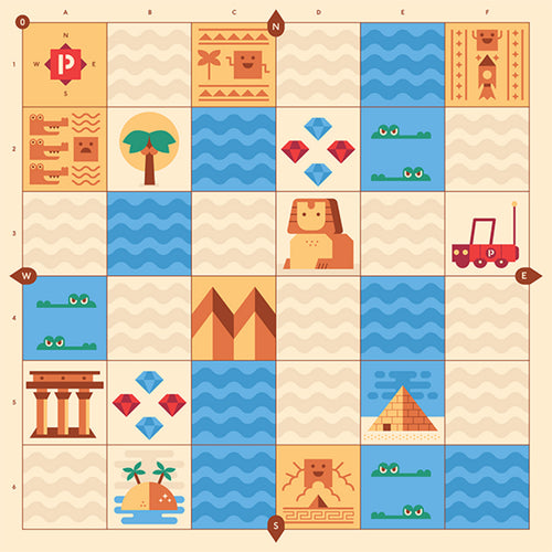 Cubetto Robot éducatif 2WD + Interface de codage avec pack d'aventure