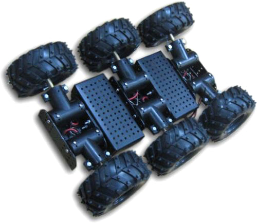 Dagu Wild Thumper 6WD All Terrain Chassis (Black, 75:1)