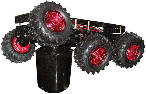 Dagu Wild Thumper 6WD All Terrain Chassis (Black, 75:1)