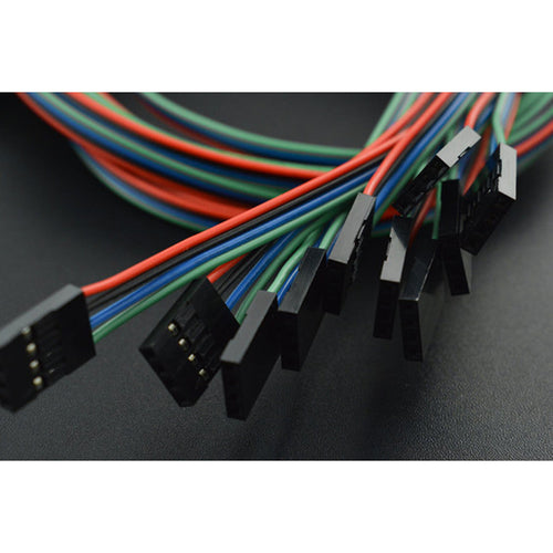 DFRobot 50cm Gravity 4-Pin I2C / UART Sensorkabel für Arduino (10x)