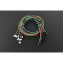DFRobot 50cm Gravity 4-Pin I2C / UART Sensorkabel für Arduino (10x)