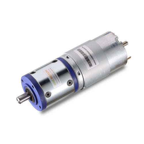 Diameter 42mm 12v Planetary GearMotor ratio 49:1 , 126RPM , 2.3Nm with rear shaft