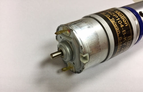 Diameter 42mm 12v Planetary GearMotor ratio 49:1 , 126RPM , 2.3Nm with rear shaft