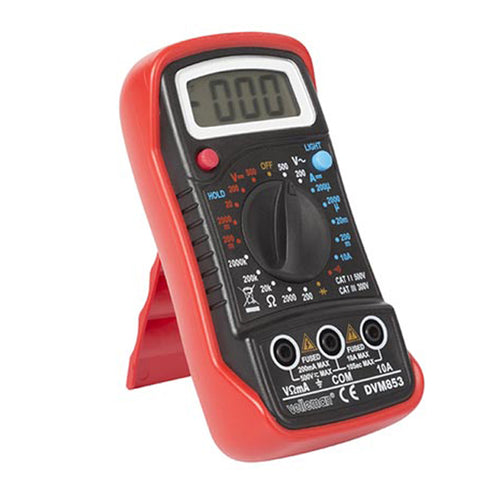 Velleman Digital Multimeter CATIII 300V / CATII 500V Data Hold/Backlight/Buzzer