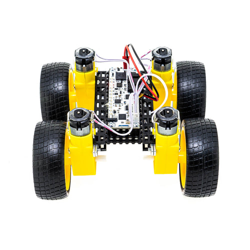 DIY Smartphone bluetooth controlled 4WD Car chassis KIT
