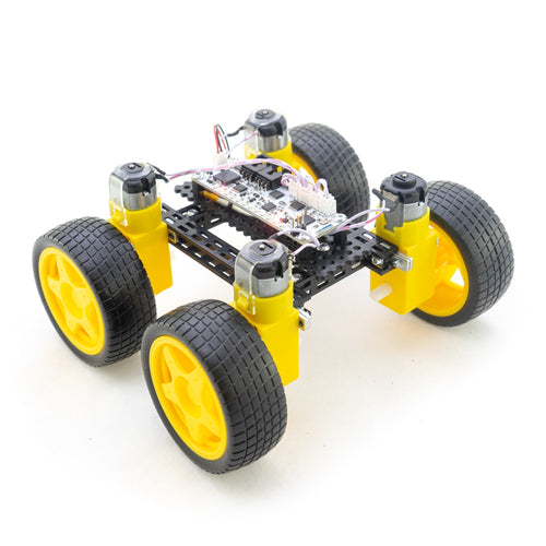 DIY Smartphone bluetooth controlled 4WD Car chassis KIT