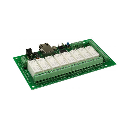 dS378 - 16A 8 Channel Ethernet Relay