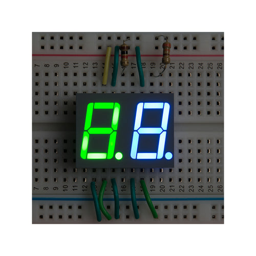 2x Sept Affichages LED (RGB)