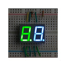 2x Sept Affichages LED (RGB)