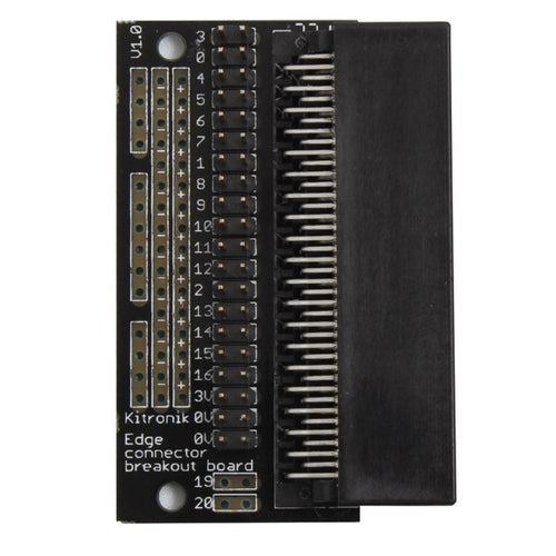 Kitronik Edge Connector Breakout Board für BBC micro:bit (montiert)