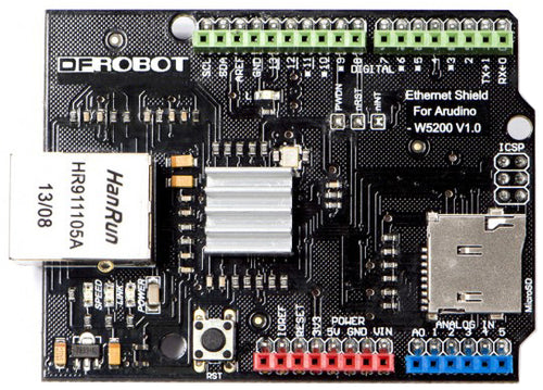 Shield Ethernet W5200 para Arduino