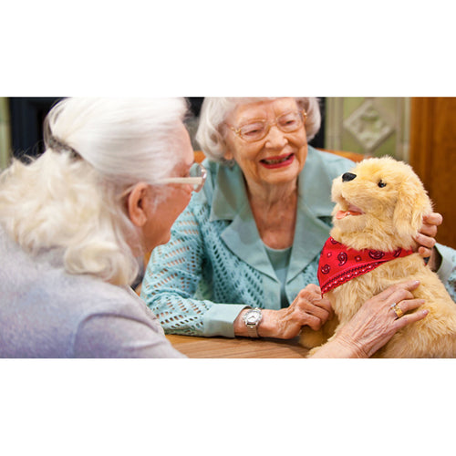 Chien Robot Interactif Doré Ageless Innovations