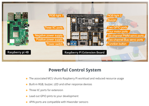 Hiwonder ArmPi Raspberry Pi 4B AI Vision Robotic Arm/ Python Program