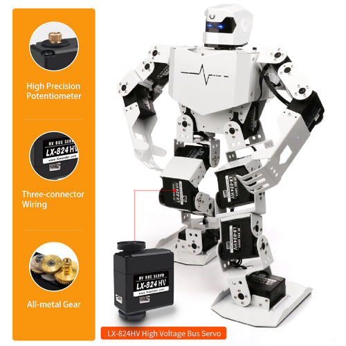 Hiwonder H5S Intelligent Humanoid Robot Dance and Sing