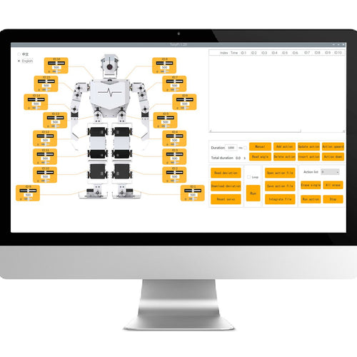 Hiwonder TonyPi AI Intelligent Vision Humanoid Robot Powered by Raspberry Pi 4G 4GB