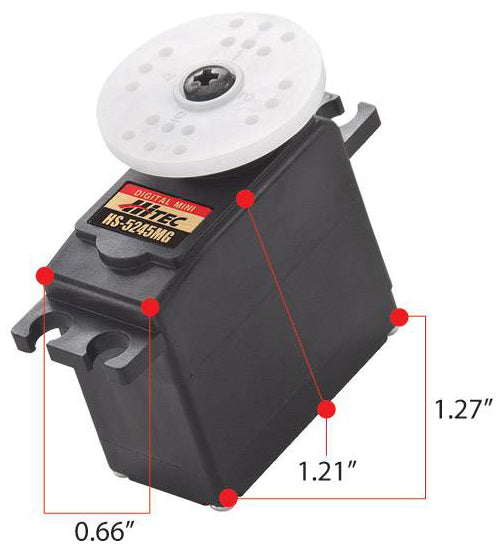 Servo con Engranaje Metálico HS-5245MG 