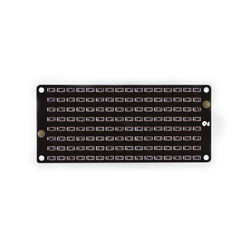 Panneau matriciel LED bleu I2C 8x16