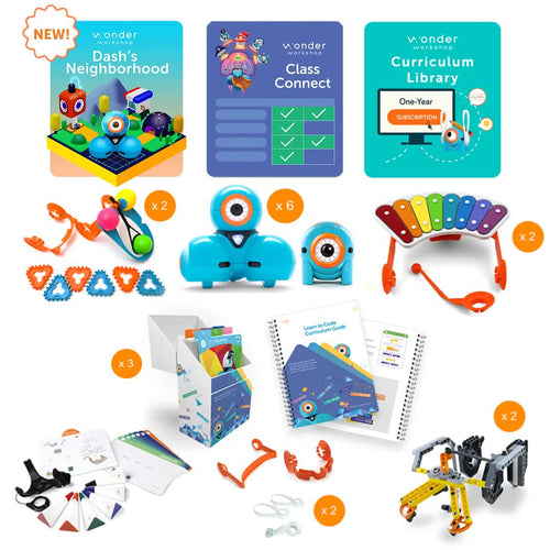 Pack Dash and Dot Classroom K-5 avec Class Connect
