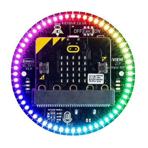 kit de réveil Kitronik avec ZIP Halo HD pour micro: bit