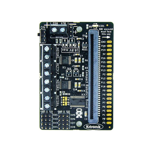 Carte robotique compacte tout-en-un Kitronik pour BBC micro:bit