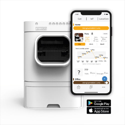 Litière Automatique LavvieBot S (Reconditionnée)