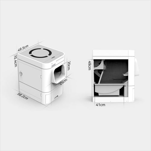 Litière Automatique LavvieBot S (Reconditionnée)