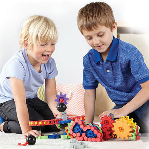Kit de Construction Machines in Motion Gears! Gears! Gears! Learning Resources