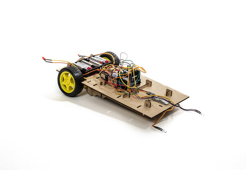 LearnThruTech Coding Camper Kit | Build Your Own Remote Control Van | Eco-Friendly Educational Robotics