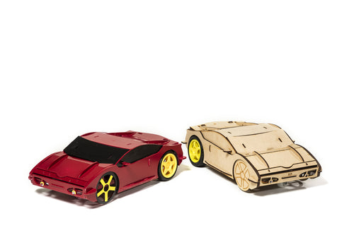 LearnThruTech Remote Control Coding Car Kit | STEM Kit | Build Your Own | Eco-Friendly Educational Toy