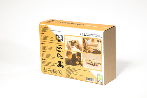 LearnThruTech Remote Control Coding Car Kit | STEM Kit | Build Your Own | Eco-Friendly Educational Toy