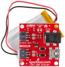 Cargador LiPoly -  Entrada de 3.7-7V Celda Única